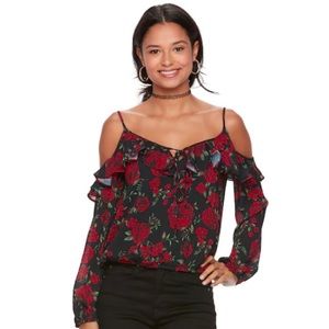 Long sleeved black shirt